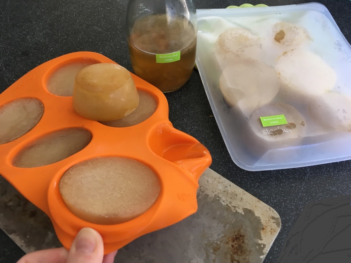 Freeze meals in silicone bakeware to store more foodsicles in limited space