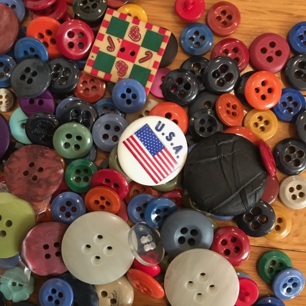 button sewing notions in many colors, shapes & sizes